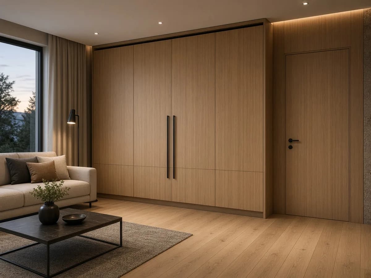 Salon dolap ve kapı bütünlüğü
