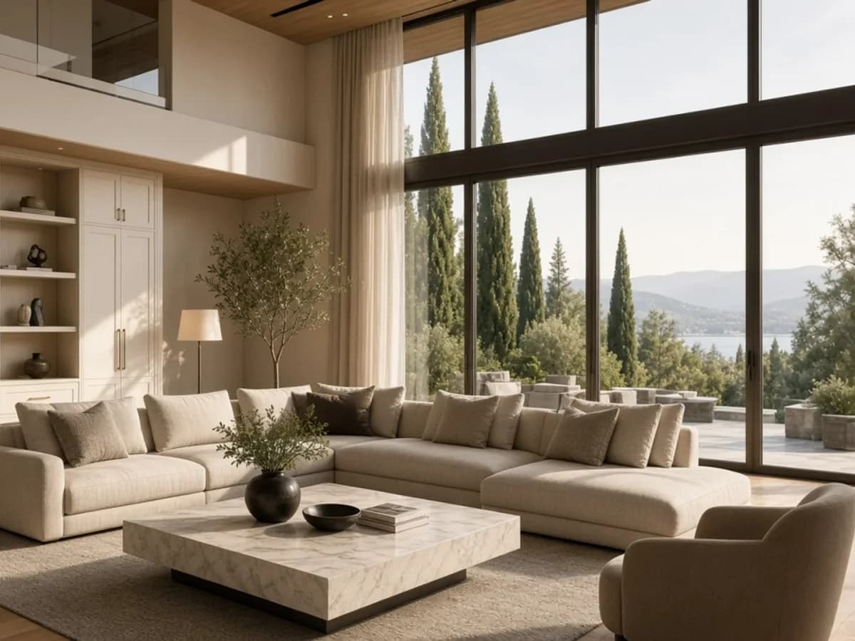 Premium villa iç mekân